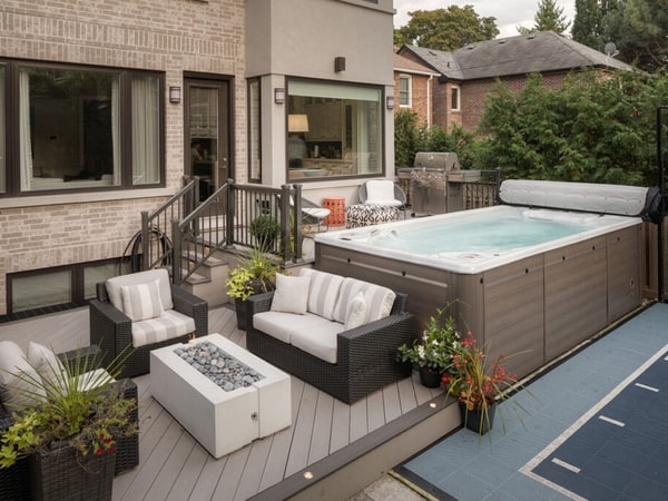 Premium Swim Spa mit automatischer Reinigung nahe Koblenz und Neuwied