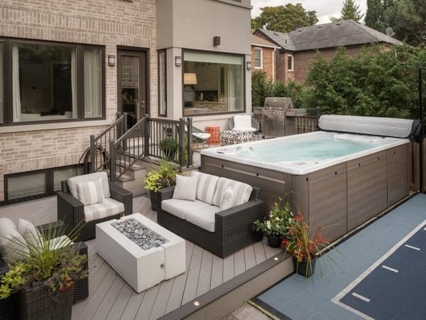 Premium Swim Spa mit automatischer Reinigung nahe Koblenz und Neuwied