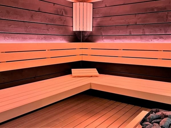 Gartensauna GABI mit Glasfront – Bild 25