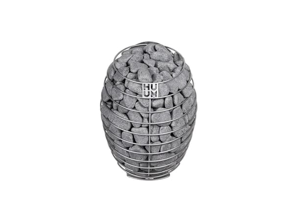 HUUM DROP Wand Saunaofen mit 55 kg Steinkorb