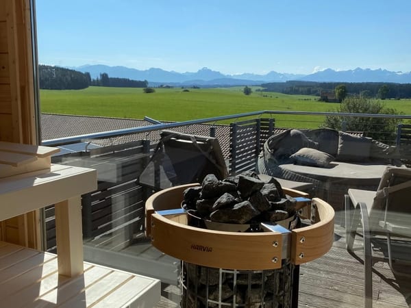 Gartensauna GABI mit Glasfront – Bild 16
