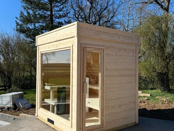 Gartensauna GABI Wellnessbereich im eigenen Garten