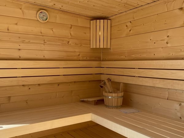 Gartensauna GABI mit Glasfront – Bild 23