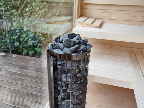 Gartensauna GABI mit Glasfront – Bild 24