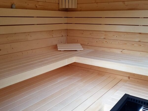 Gartensauna GABI mit Glasfront – Bild 27