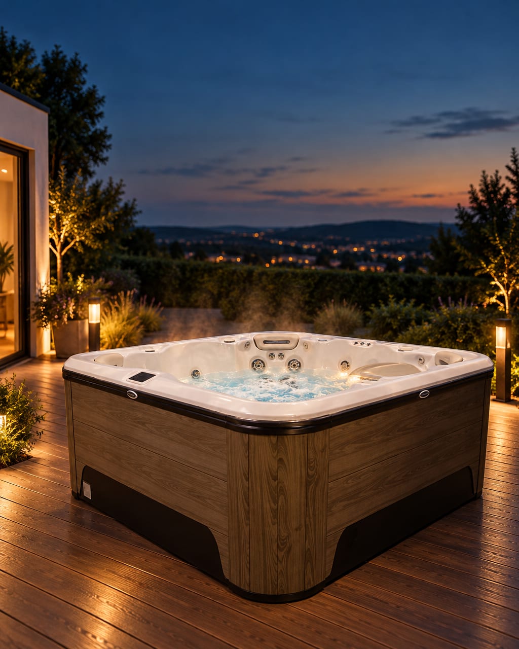 Selbstreinigender Whirlpool von Hydropool bei Relaxklusiv