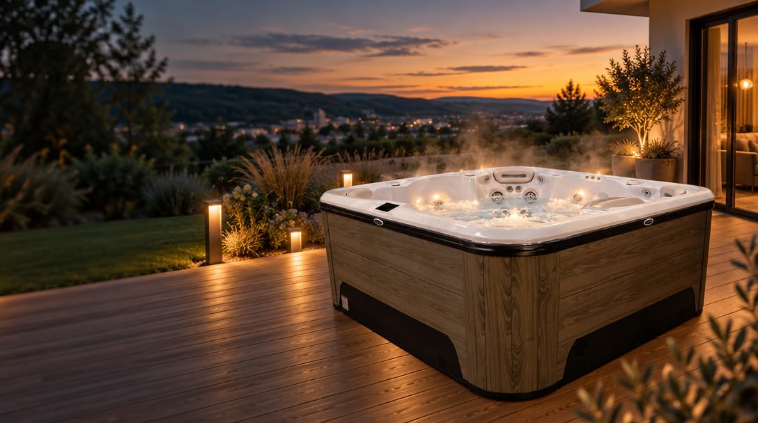 Selbstreinigender Whirlpool von Hydropool bei Relaxklusiv